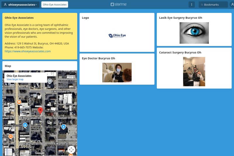 Ohio Eye Associates start.me