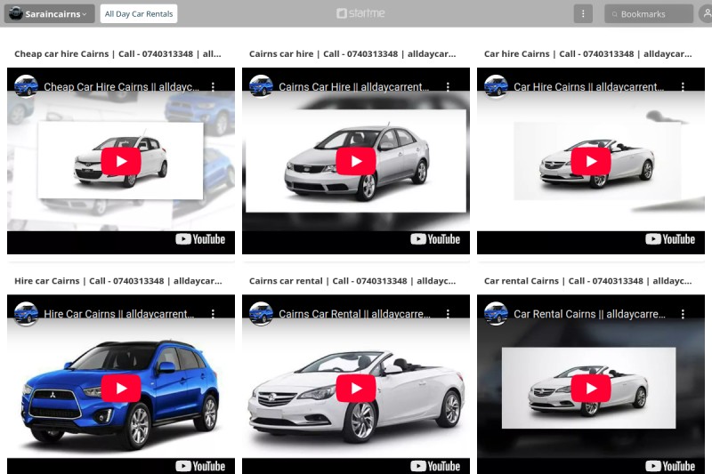 All Day Car Rentals start.me