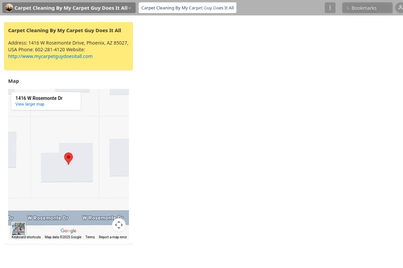 Carpet Cleaning By My Carpet Guy Does It All start.me