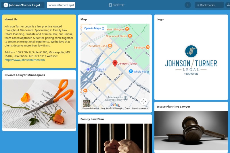Johnson/Turner Legal start.me