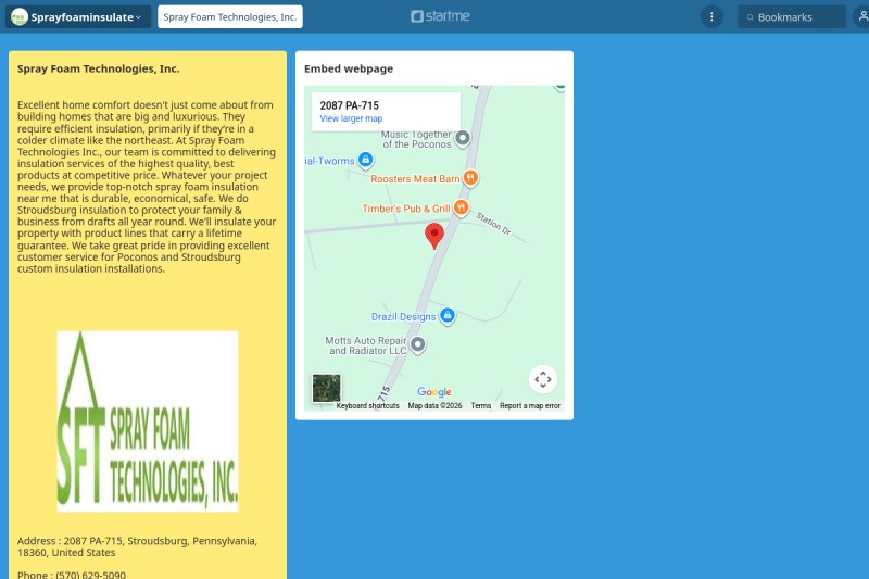 Spray Foam Technologies, Inc. start.me