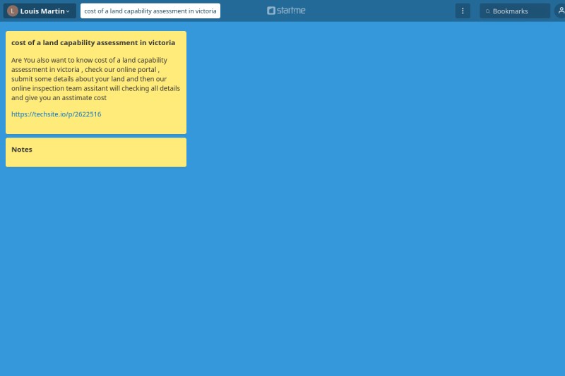 cost of a land capability assessment in victoria start.me