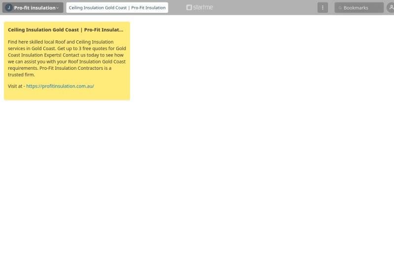 Ceiling Insulation Gold Coast ProFit Insulation start.me