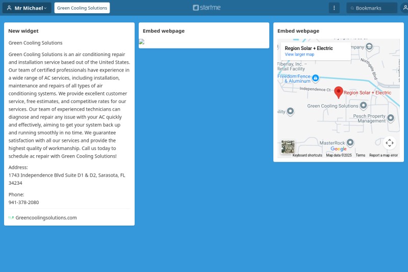 Green Cooling Solutions start.me