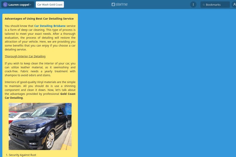 Car Wash Gold Coast start.me