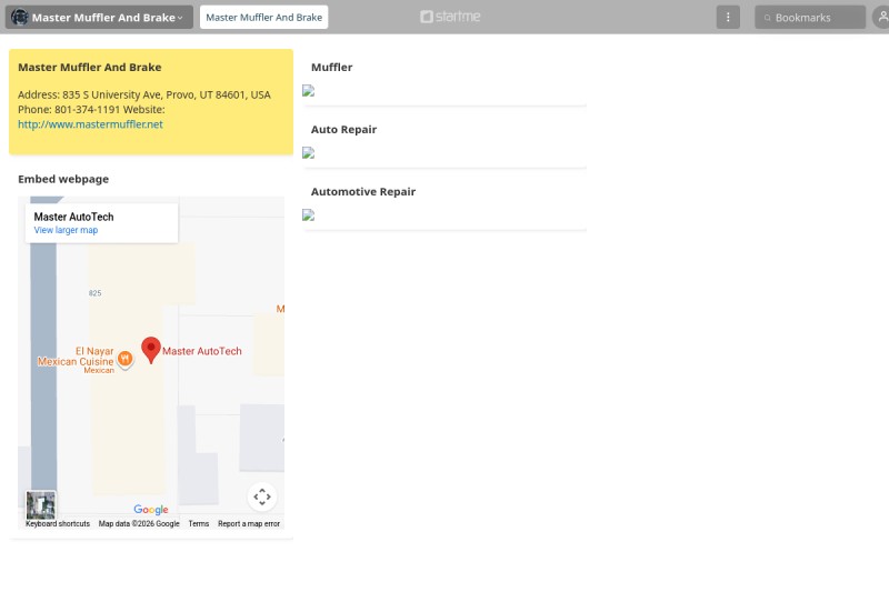 Master Muffler And Brake start.me