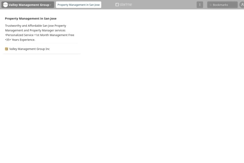 Property Management in San Jose start.me