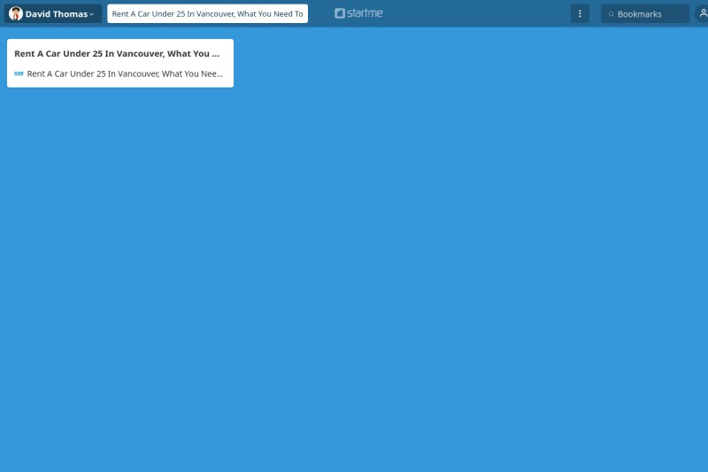 Rent A Car Under 25 In Vancouver, What You Need To Know start.me