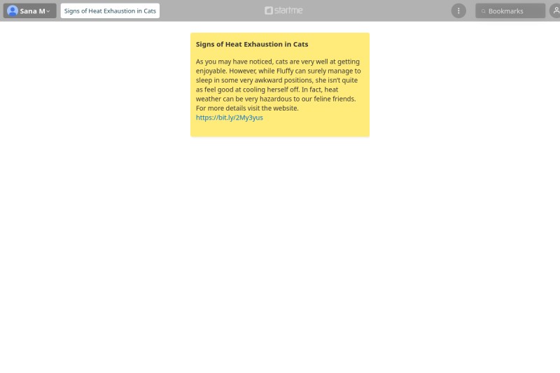 Signs of Heat Exhaustion in Cats start.me