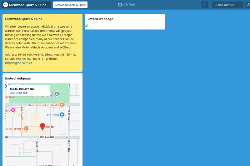 Glenwood Sport & Spine start.me