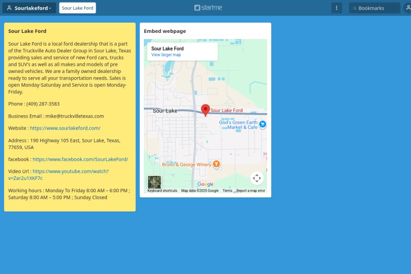 Sour Lake Ford start.me