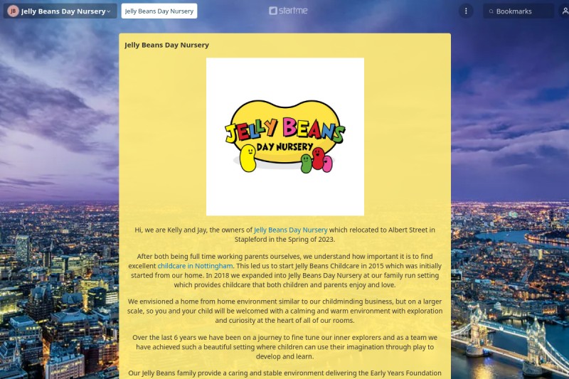 Jelly Beans Day Nursery start.me