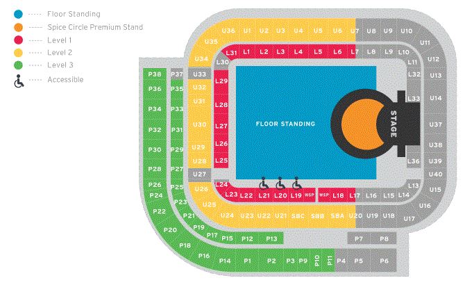 Buy Spice Girls tickets at Stadium of Light, Sunderland from