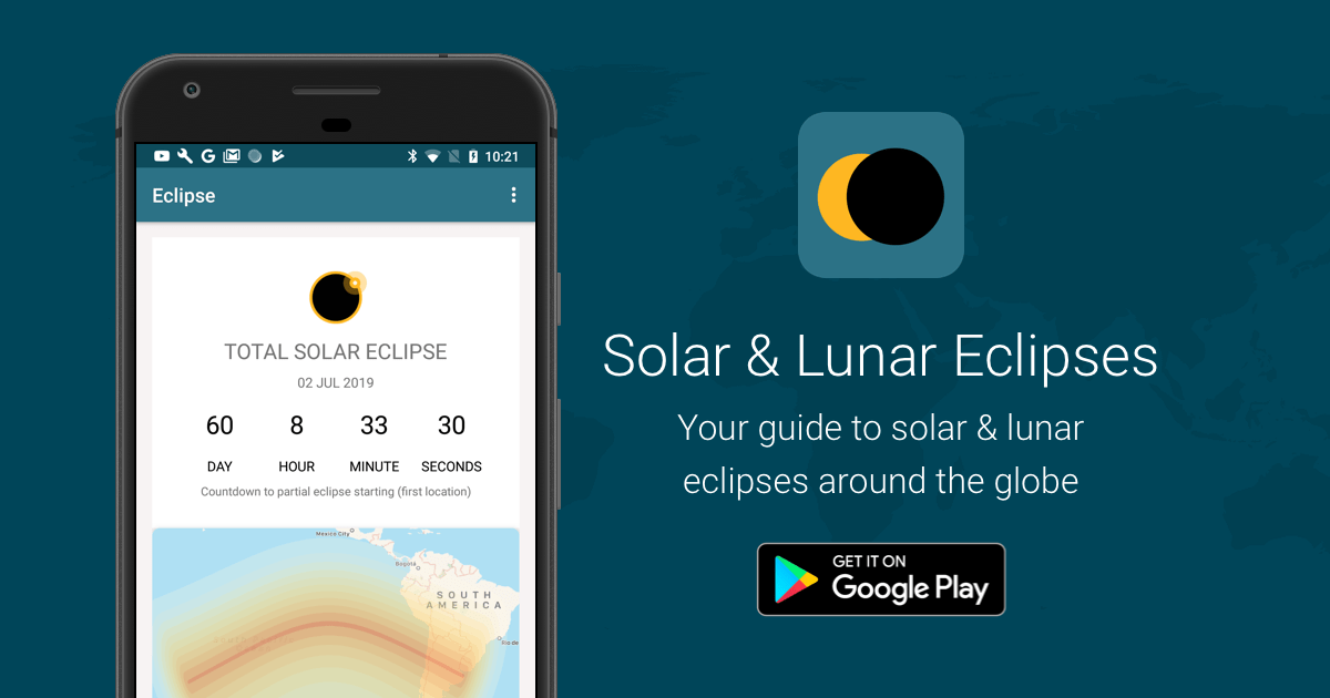 Solar & Lunar Eclipses Android App