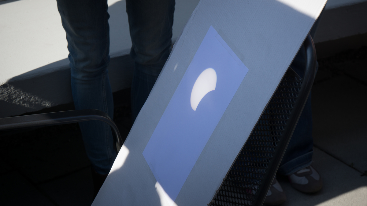 How to View a Solar Eclipse Make a Pinhole Projector