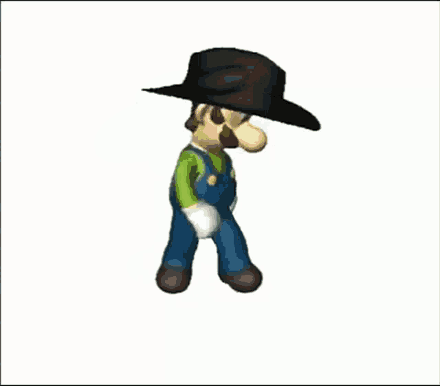 Luigi Dancing GIF Luigi Dancing Bailando Discover & Share GIFs