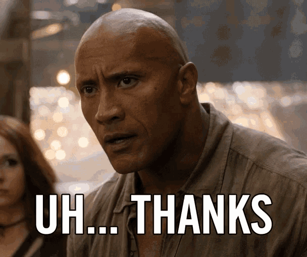 Thanks Dwayne Johnson GIF Thanks Dwayne Johnson The Rock Descubre