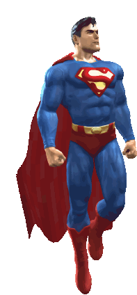 Superman Flying Sticker Superman Flying Discover Share Gifs