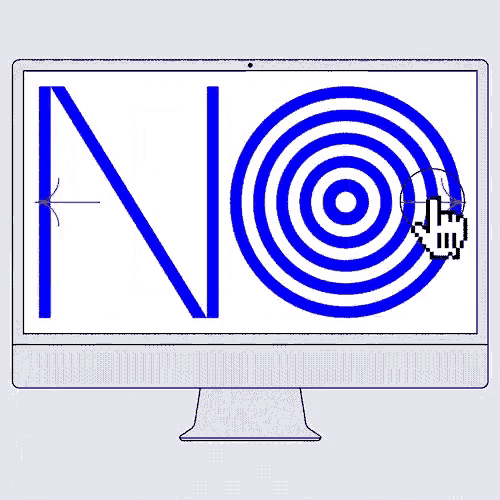 Letterzip No GIF Letterzip No Nope Discover & Share GIFs