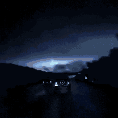 Lightning Driving GIF Lightning Driving Storm Discover & Share GIFs