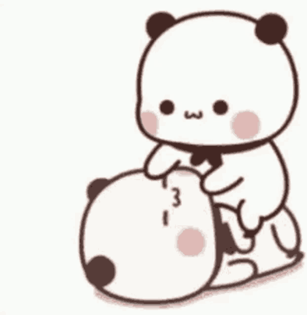 Panda Kiss GIF Panda Kiss Discover & Share GIFs