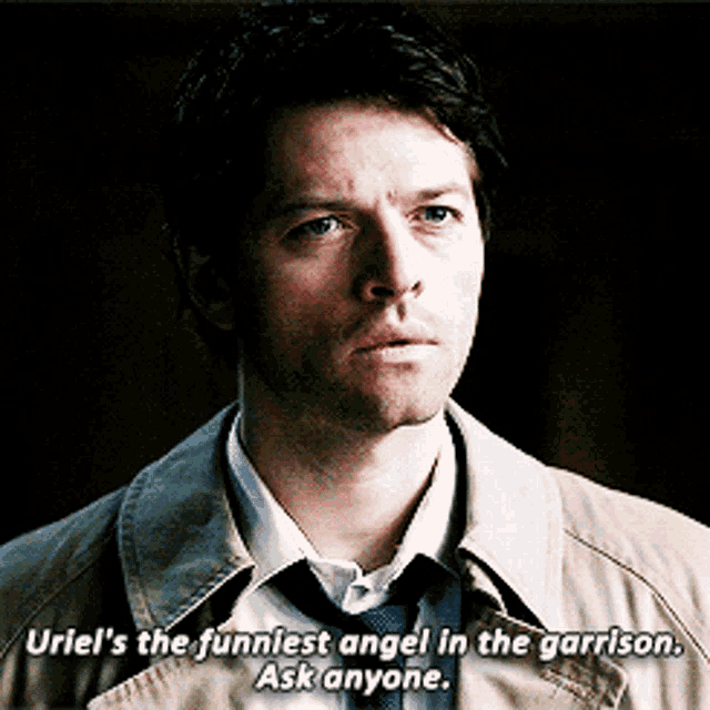 Uriel Supernatural GIF Uriel Supernatural Angels Discover & Share GIFs