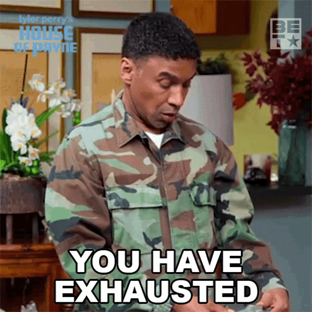 You Have Exhausted Cj Payne GIF You Have Exhausted Cj Payne House Of