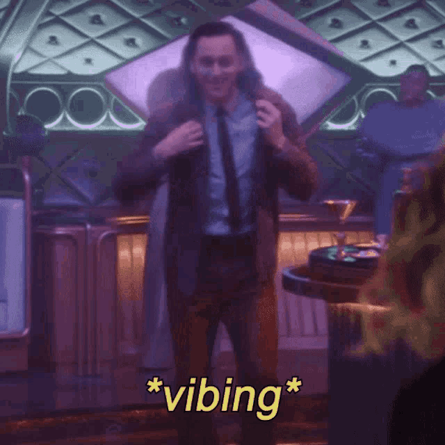Loki Funny GIF Loki Funny Vibing Discover & Share GIFs