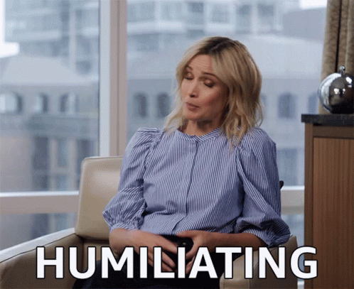 Humiliating Embarrassing GIF - Humiliating Embarrassing Shame