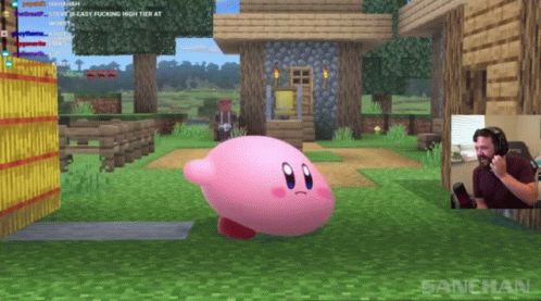 Kirby Minecraft Gif Kirby Minecraft Descubre Comparte Gifs