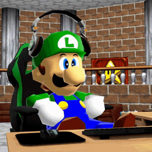 Weegeepie Luigi GIF Weegeepie Luigi Smg4 Discover & Share GIFs