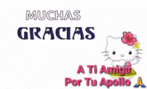 Muchas Gracias A Ti Amiga Gif Muchas Gracias A Ti Amiga Por Tu Apollo Discover Share Gifs