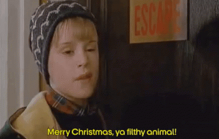 Merry Christmas Ya Filthy Animal Gif - Merrychristmas Filthy Animal - Discover & Share Gifs