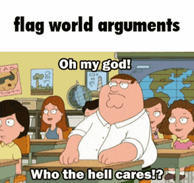 Flag World Argument GIF Flag World Argument Family Guy Discover