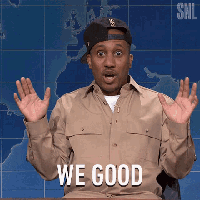 We Good Chris Redd GIF We Good Chris Redd Saturday Night Live