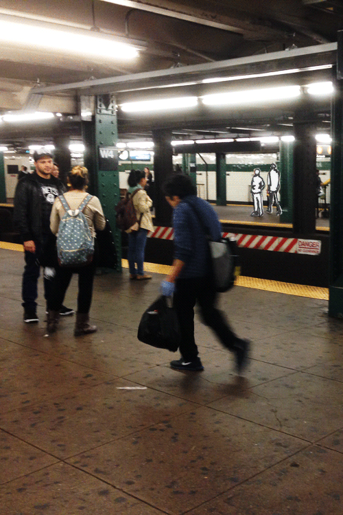 Rotoscoping Of A Nyc Subway GIF NYC Rotoscoping Discover & Share GIFs