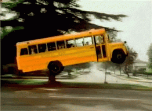 Flying Bus Be Safe Gif Flying Bus Be Safe First Day Of School Descubre Comparte Gifs