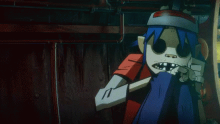 Gorillaz Anxious Gif Gorillaz Anxious Fingers Discover Share Gifs