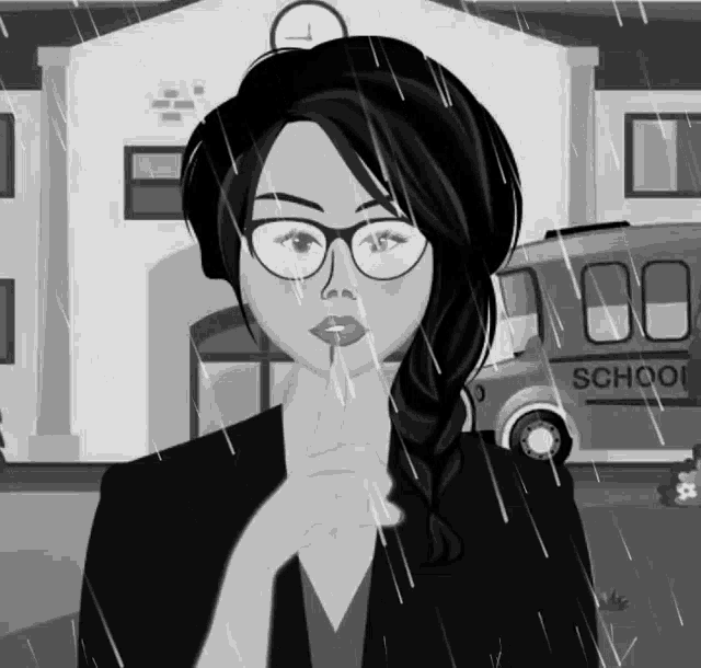 Raining Shh GIF Raining Shh Silent Discover & Share GIFs