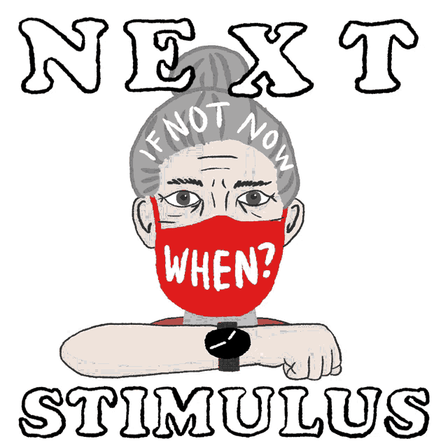 Next Stimulus Stimulus Check Sticker Next Stimulus Stimulus Stimulus