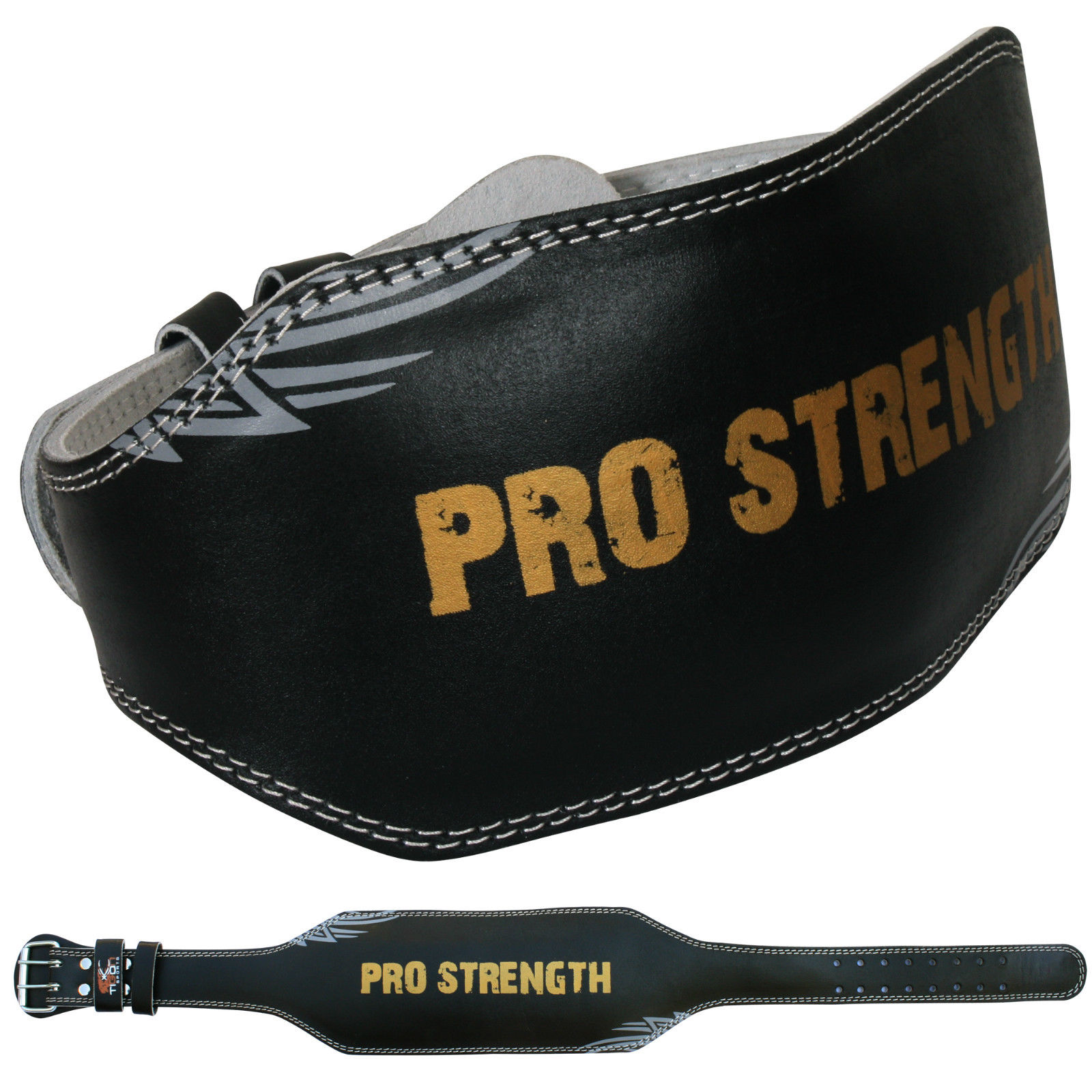6 Inch Leather Weight Lifting Back Belt Tigon Sports