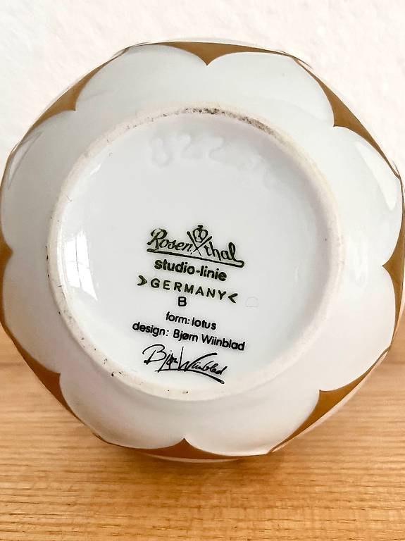 Rosenthal Vase studio line lotus björn wiinblad im Kanton Zug tutti.ch