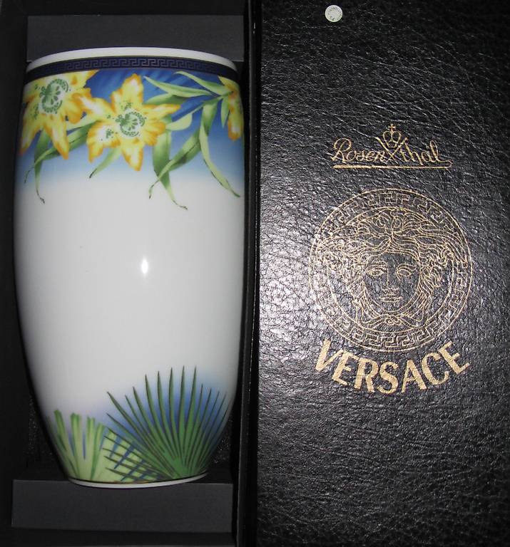 Vaso ROSENTHAL VERSACE "Jungle" in porcellana Cantone Ticino tutti.ch
