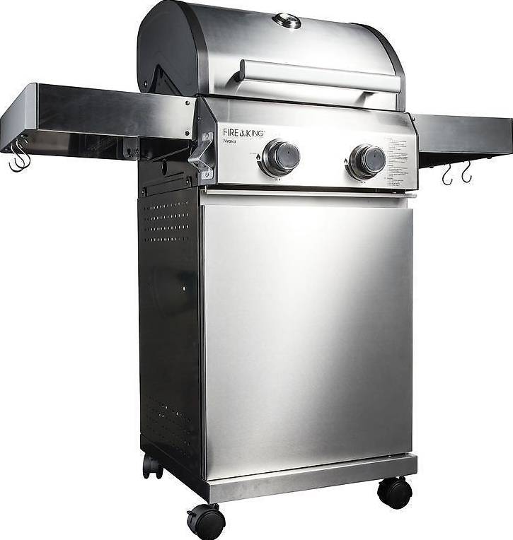 Fire King Typ Nyon II Grill Edelstahl Gasgrill Neu 9443 im Kanton St