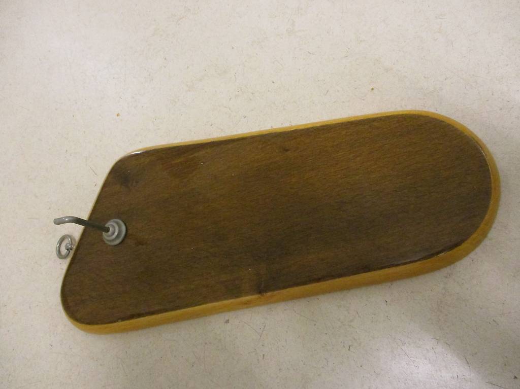 SchlüsselBrett Brettli für SchuhputzBürste 60er Vintage in Aargau