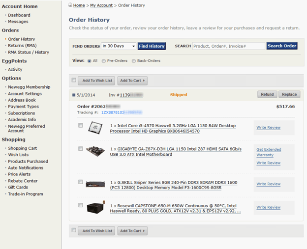 Tracking UPS United States