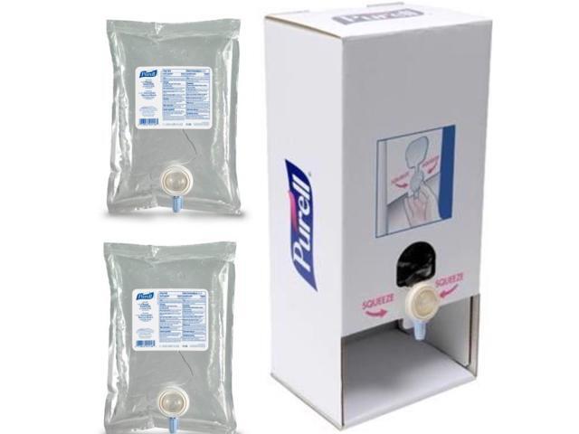 PURELL Instant Hand Sanitizer Table Top Dispenser Stand w/ Qty 2 of