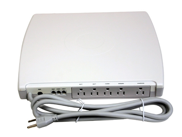 BELKIN F9H52006 6 ft 5 Outlets 1.2 kJ Under Monitor Power Center Home