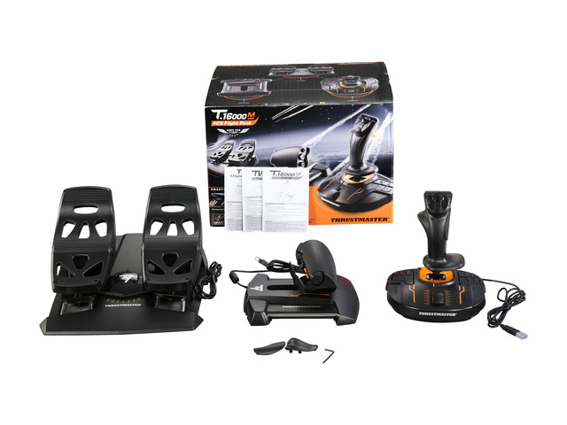 Thrustmaster T.16000M Fcs Flight Pack: Joystick, Throttle For Pc - Newegg.com