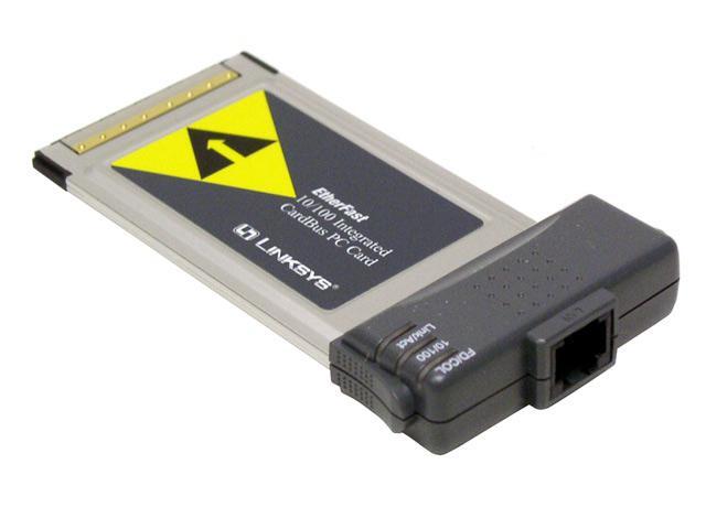 LINKSYS PCM200 10/100Mbps LAN PCMCIA Card - Newegg.com
